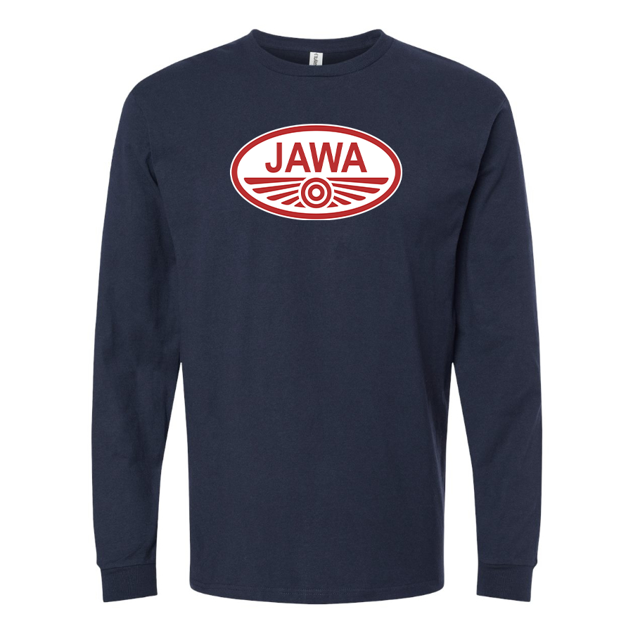 Men's Jawa Logo Cotton Long Sleeve T-Shirt