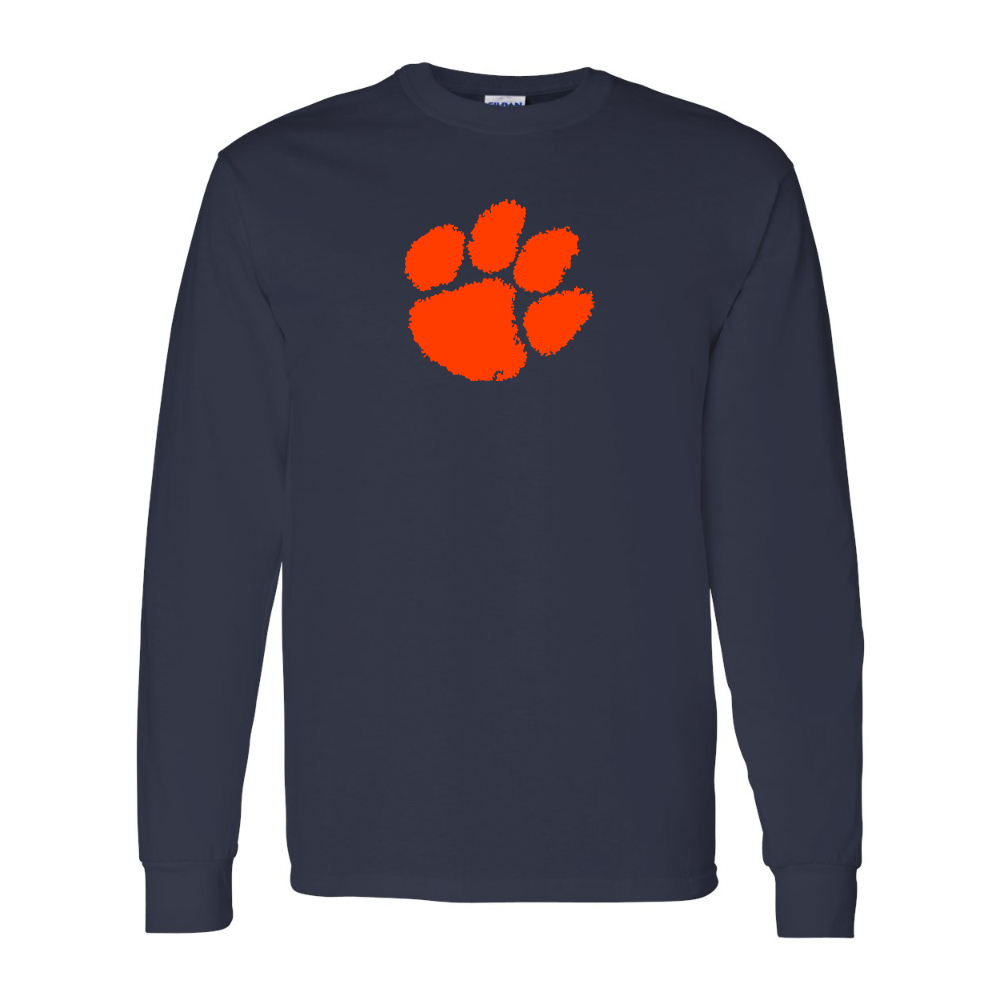 Men's Clemson Tigers Gildan Heavy Cotton Long Sleeve T-Shirt
