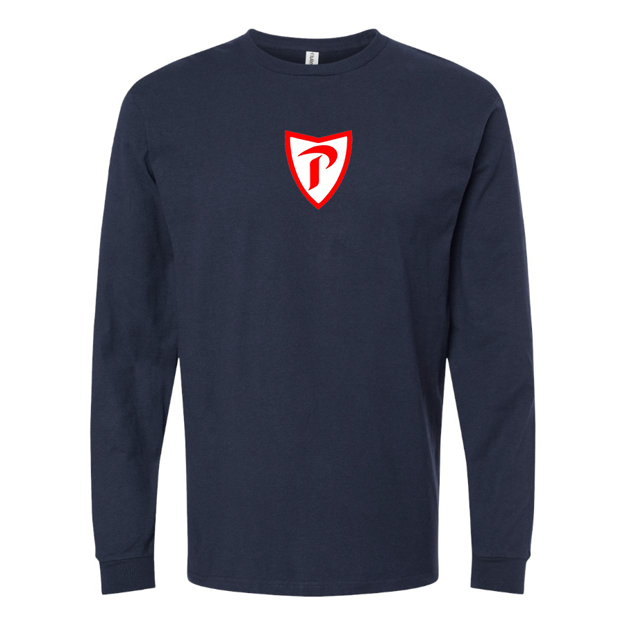 Men's Prince Motor Company Logo Cotton Long Sleeve T-Shirt