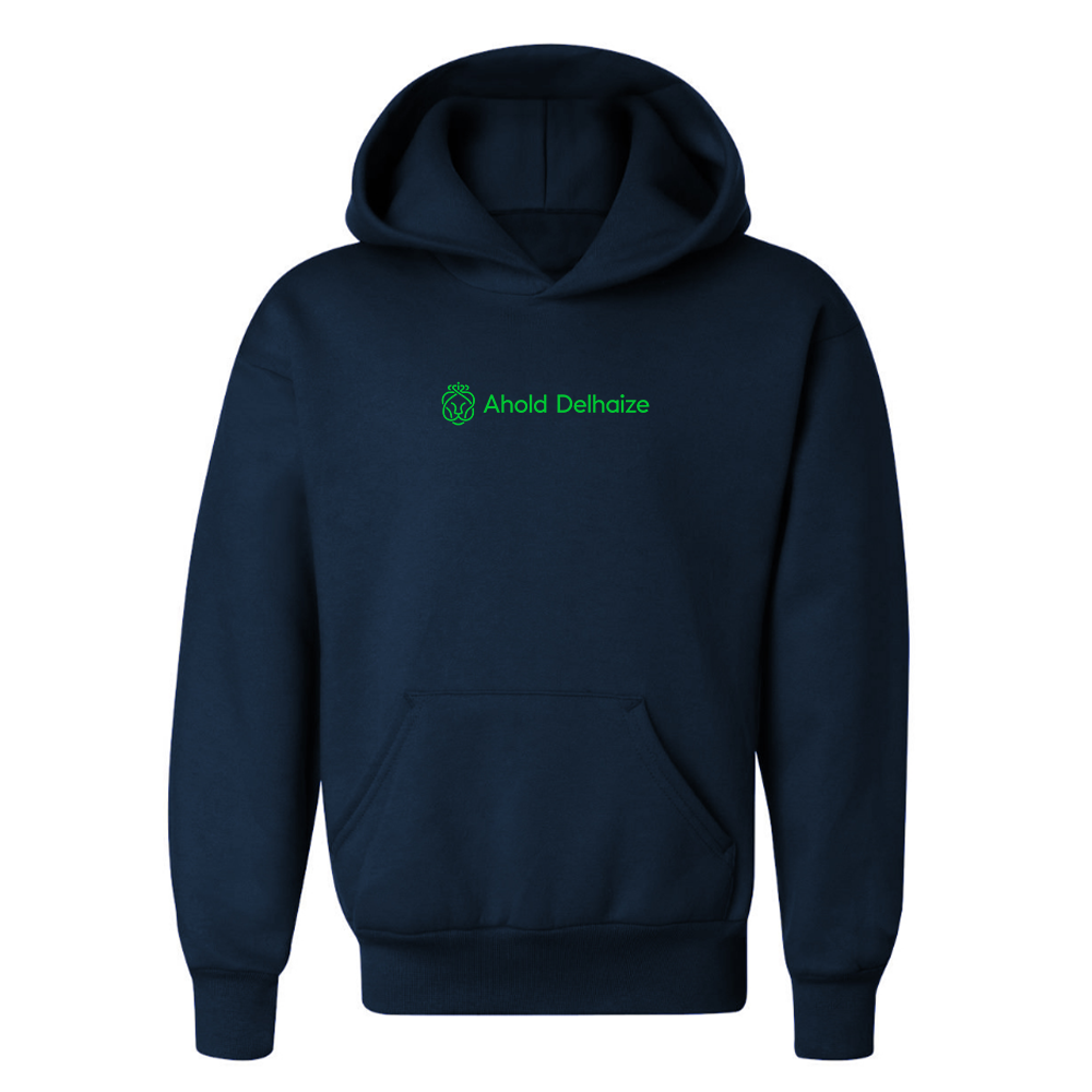 Youth Ahold Delhaize Vertical Logo Pullover Hoodie