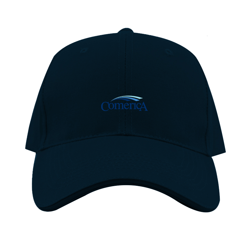 Comerica Logo Dad Baseball Cap Hat