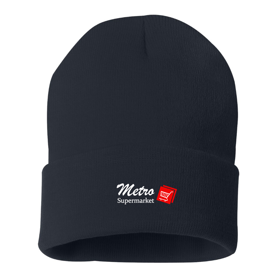 Metro Supermarket Logo Beanie Hat
