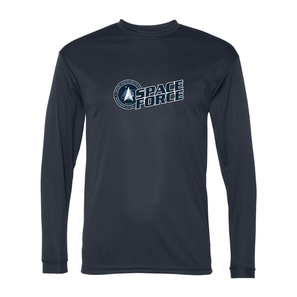 Men's Space Force Performance Long Sleeve T-Shirt