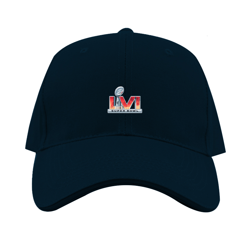 Superbowl LVI Logo Dad Baseball Cap Hat