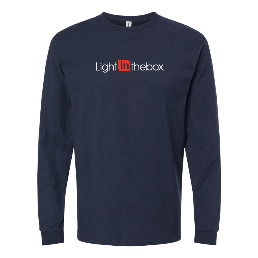 Men's Lightinthebox Logo Cotton Long Sleeve T-Shirt