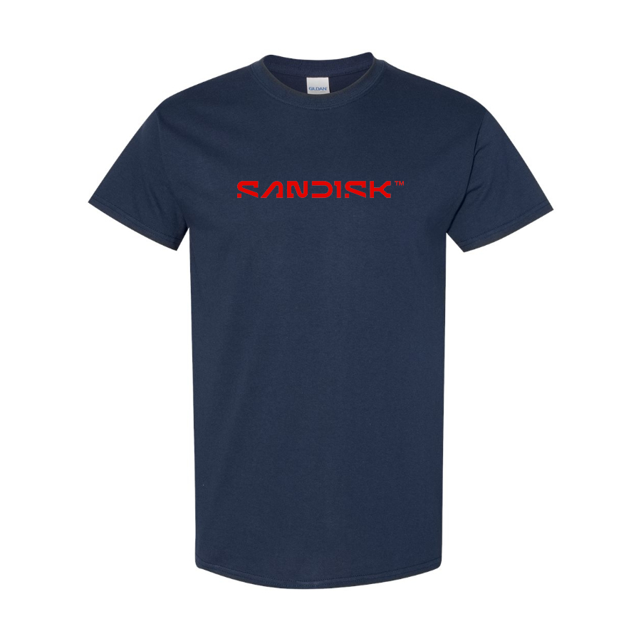 Men's SanDisk Logo Cotton T-Shirt
