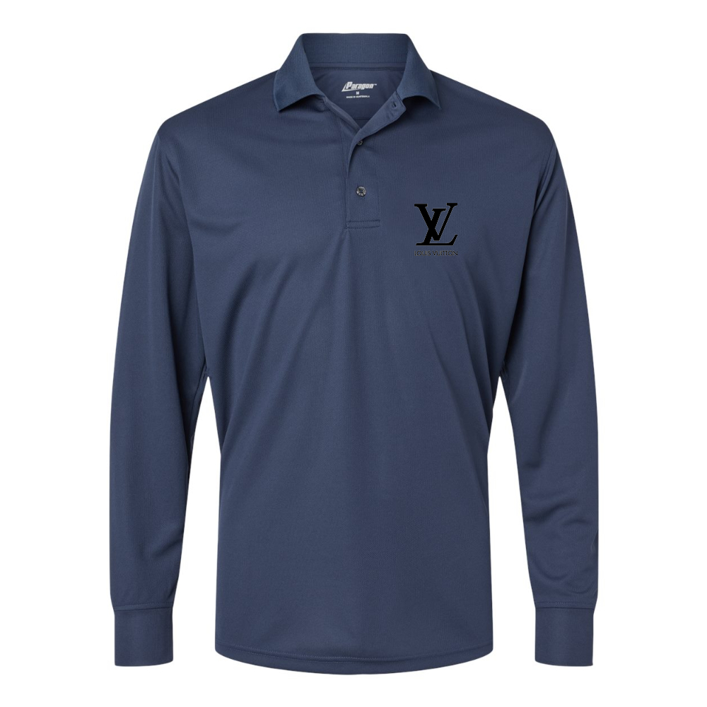 Men's Louis Vuitton Paragon Prescott Long Sleeve Polo