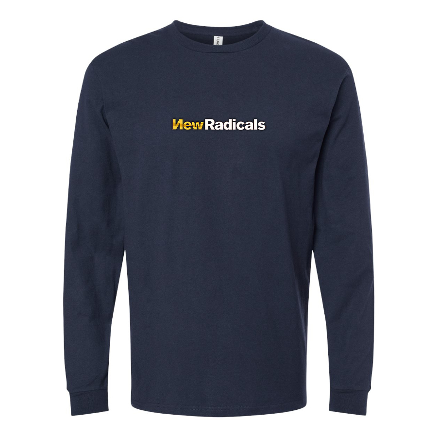 Men's New Radicals Logo Cotton Long Sleeve T-Shirt