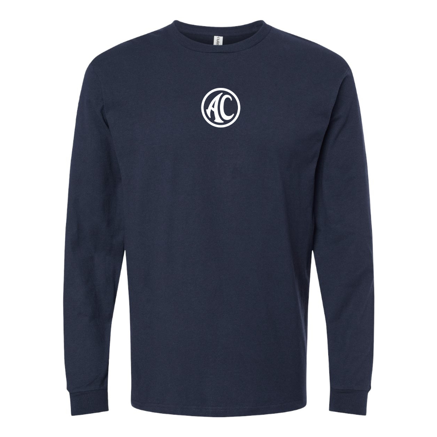 Men's AC Logo Cotton Long Sleeve T-Shirt