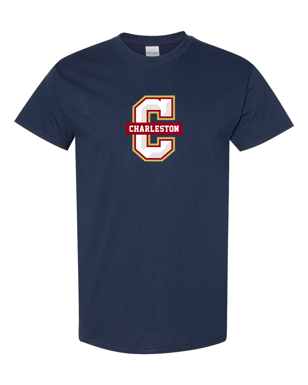 Men's Charleston Cougars Gildan Heavy Cotton T-Shirt