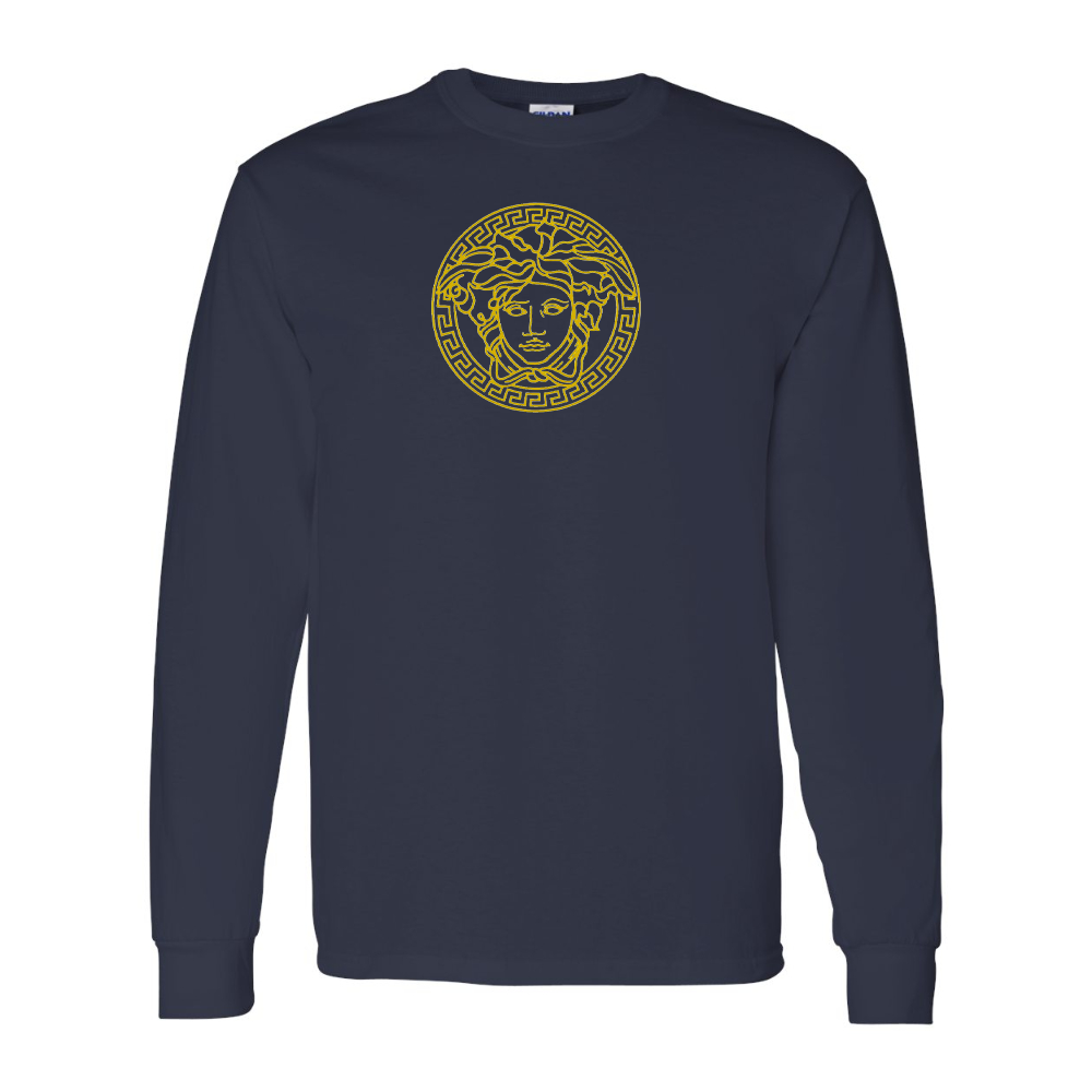 Men's Versace Thumbnail Gildan Heavy Cotton Long Sleeve T-Shirt