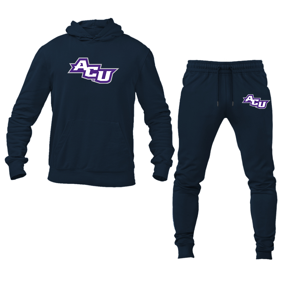Men's Abilene Christian Wildcats Hoodie Joggers Set