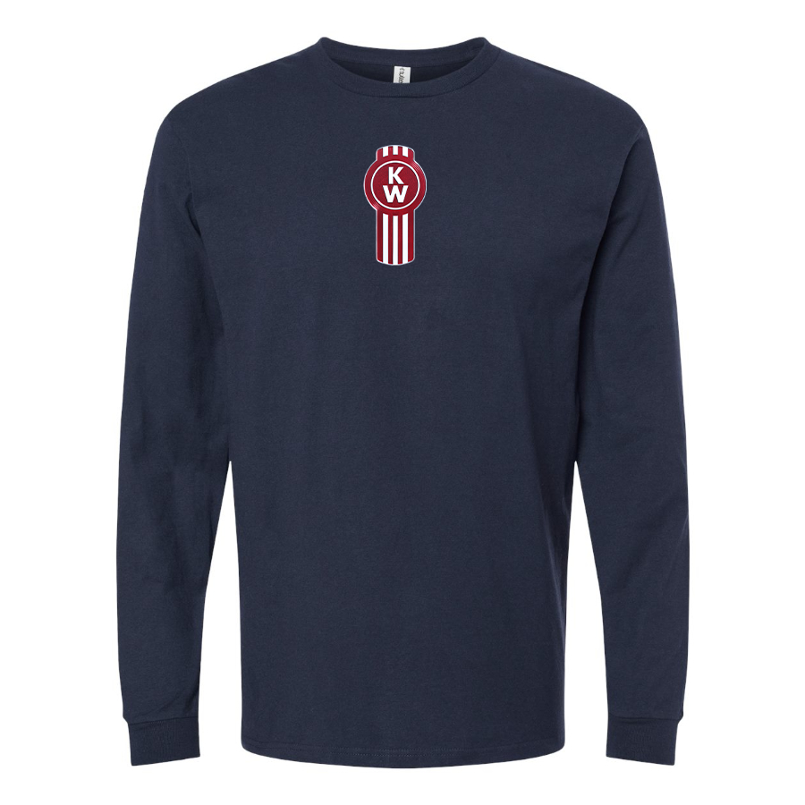 Men's Kenworth Logo Cotton Long Sleeve T-Shirt
