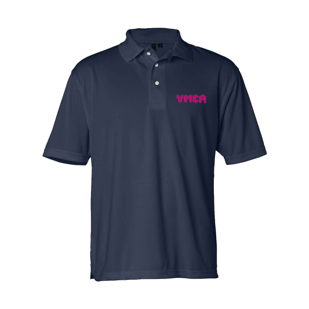 Men's YMCA Mauve Sierra Pacific Moisture Free Mesh Polo
