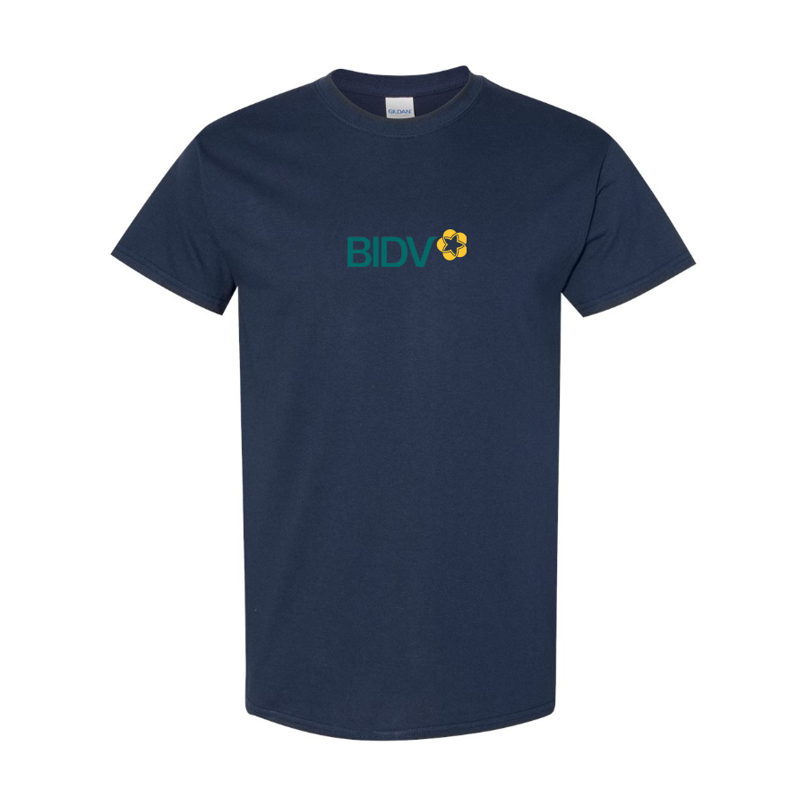 Men's BIDV Logo Cotton T-Shirt