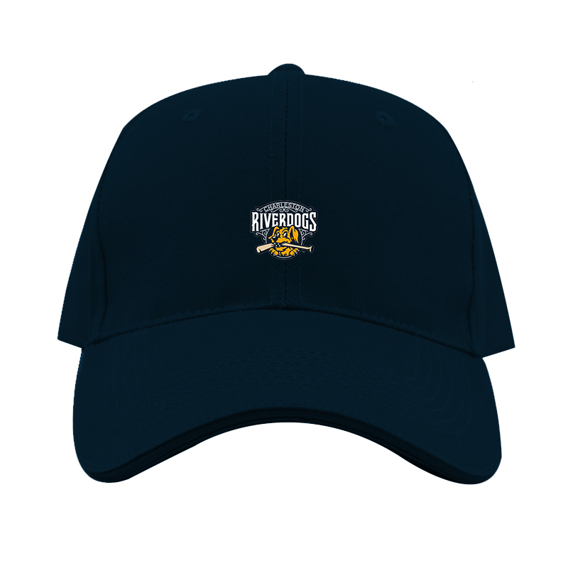 Charleston RiverDogs Logo Dad Baseball Cap Hat