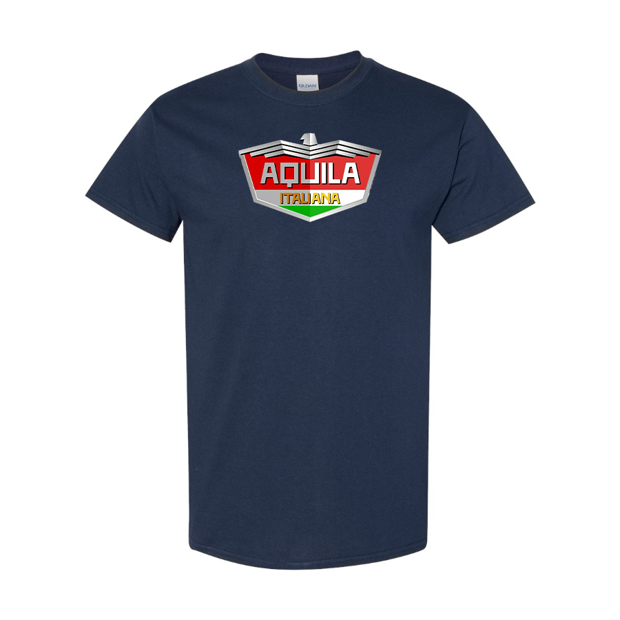 Men's Aquila Italiana Logo Cotton T-Shirt