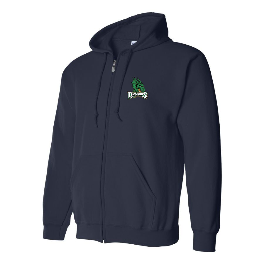 Men's Dayton Dragons Logo Zipper Hoodie