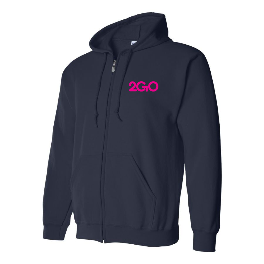 Men's 2GO Logo Zipper Hoodie