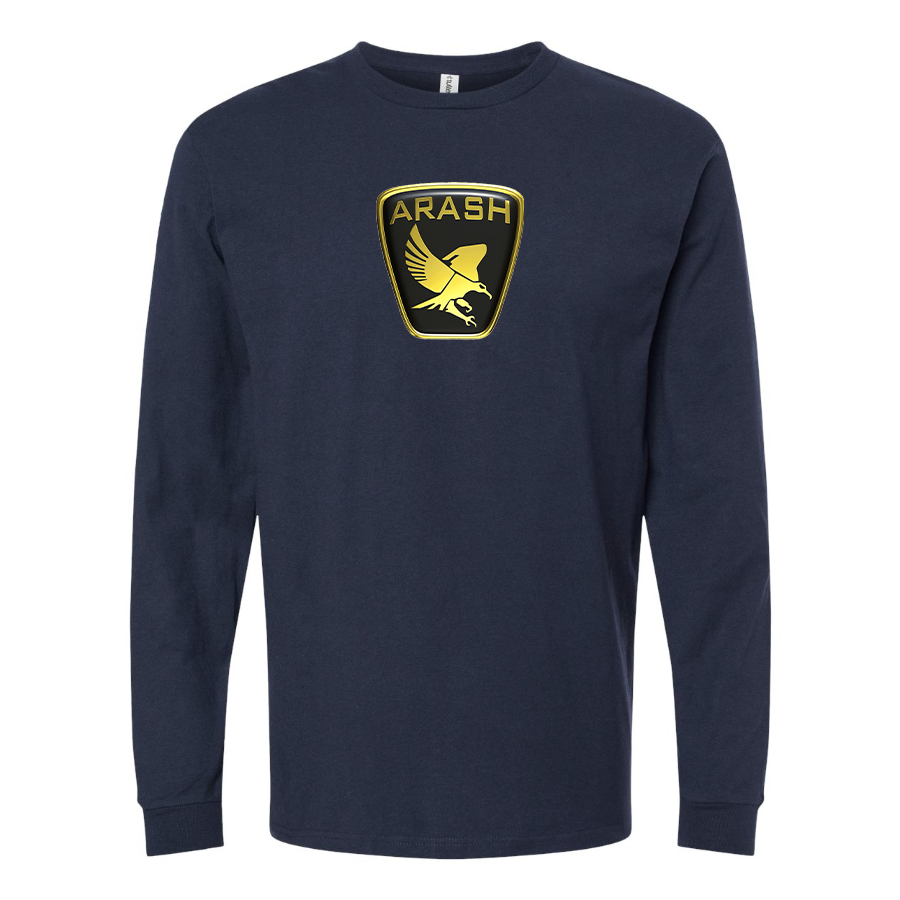Men's Arash Logo Cotton Long Sleeve T-Shirt