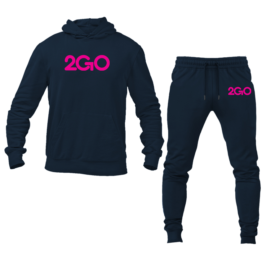 Men's 2GO Logo Hoodie Joggers Set