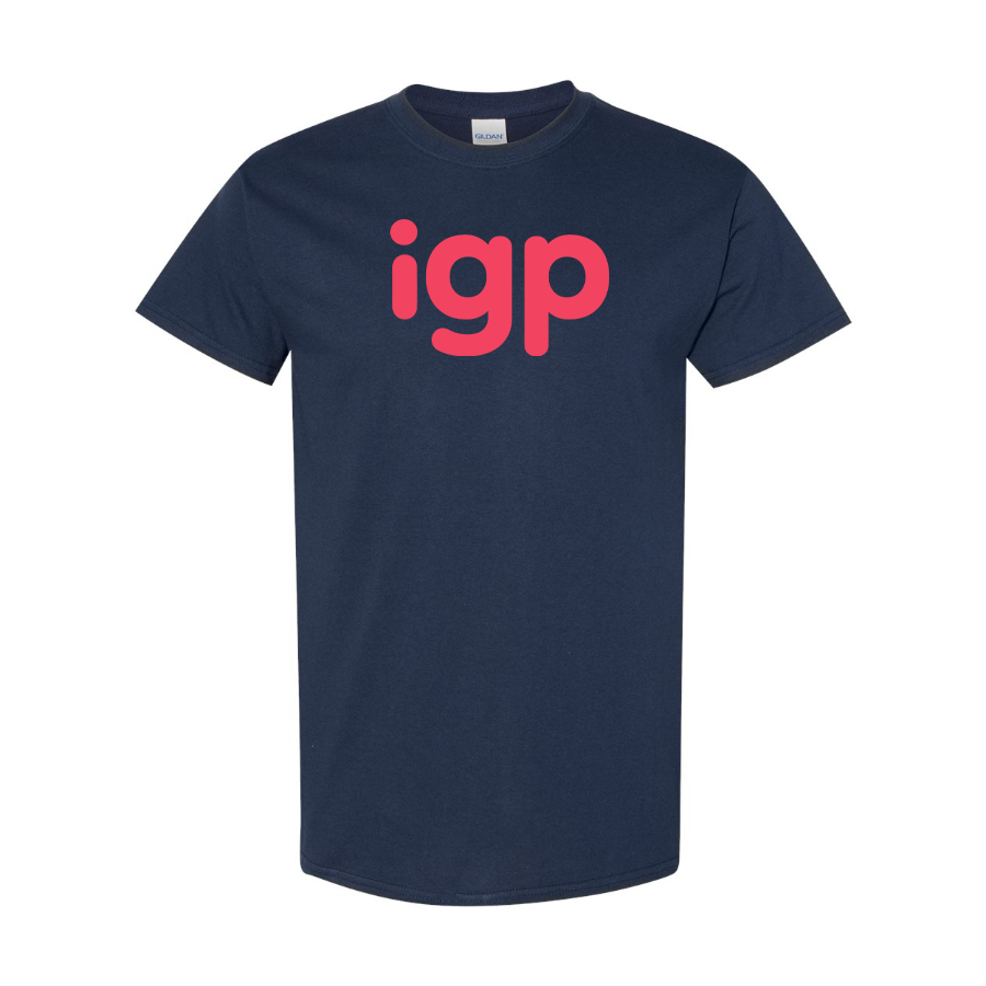 Men's Indian Gifts Portal Logo Cotton T-Shirt