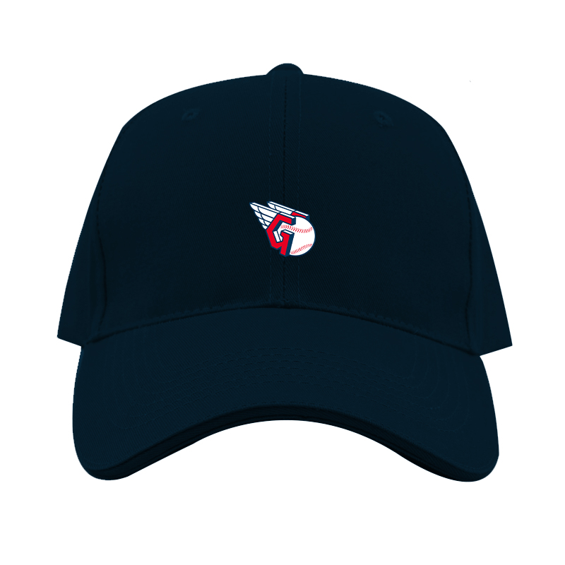 Cleveland Guardians Logo Dad Baseball Cap Hat