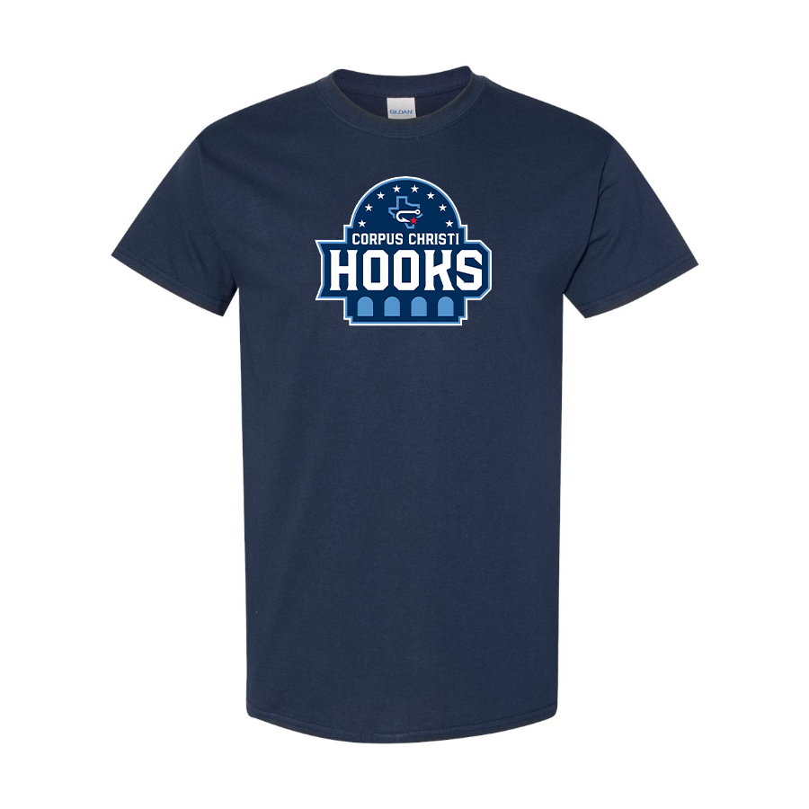 Men's Corpus Christi Hooks Logo Cotton T-Shirt