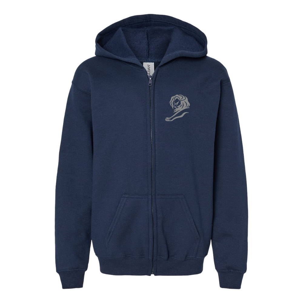 Youth Cannes Lions Gildan Heavy Blend Full Zip Hooded Sweatshirt