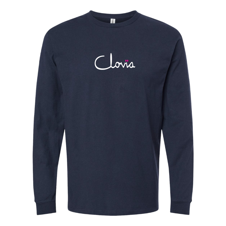 Men's Clovia Logo Cotton Long Sleeve T-Shirt