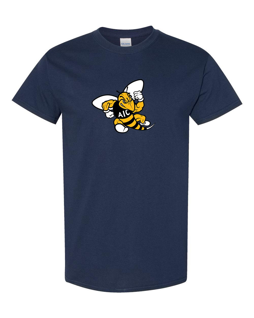 Men's AIC Yellow Jackets Gildan Heavy Cotton T-Shirt