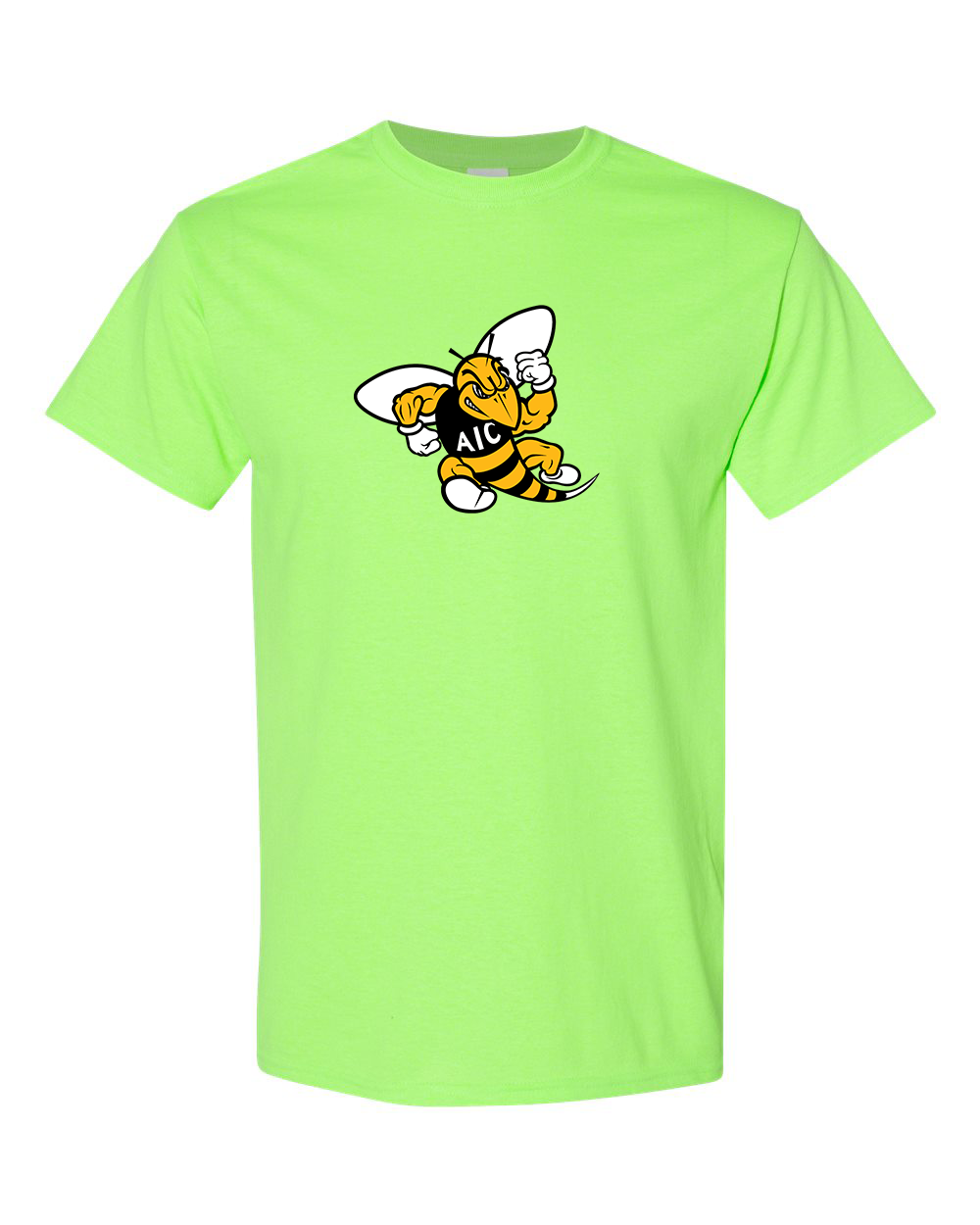 Men's AIC Yellow Jackets Gildan Heavy Cotton T-Shirt