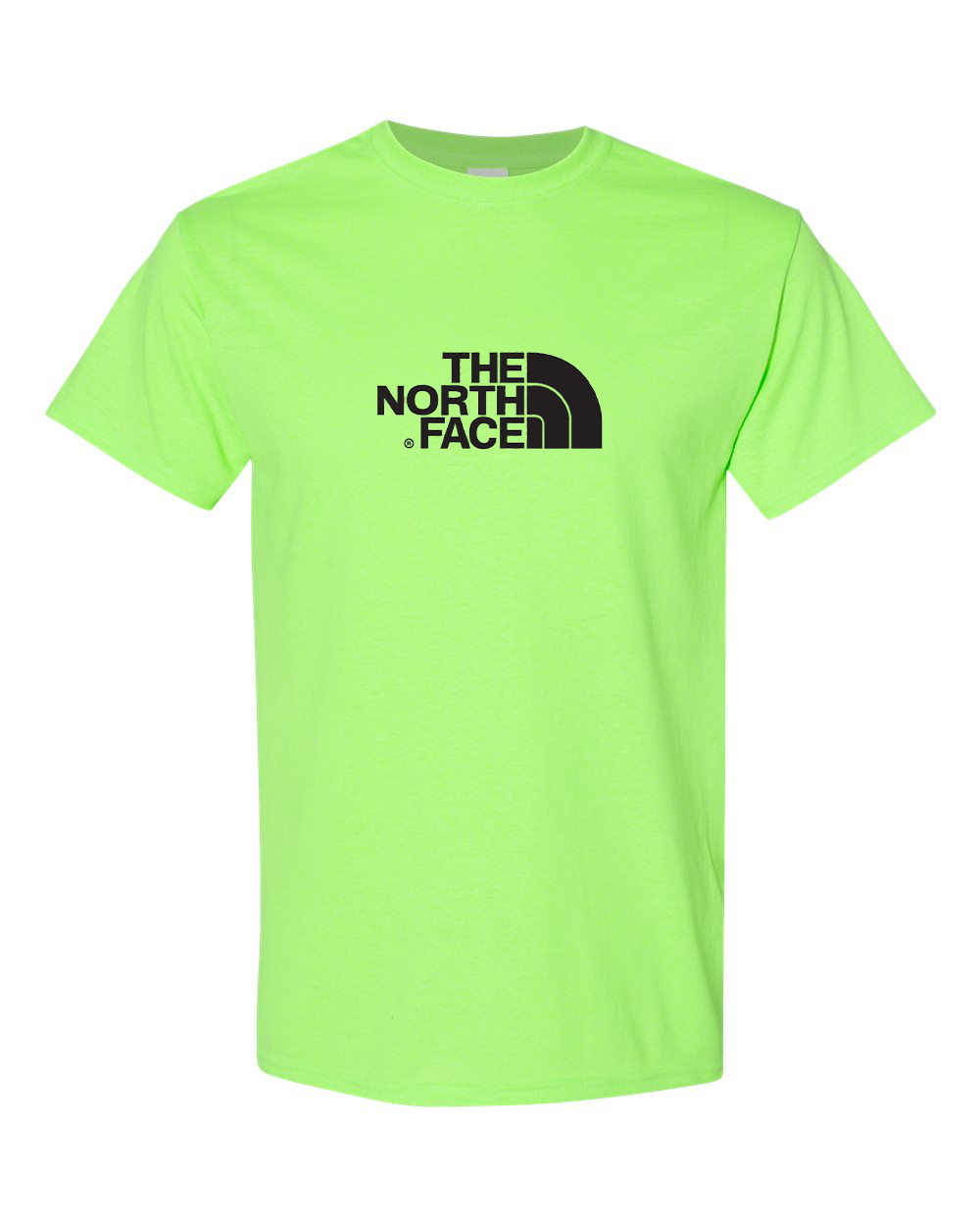 Men's The North Face Black Gildan Heavy Cotton T-Shirt