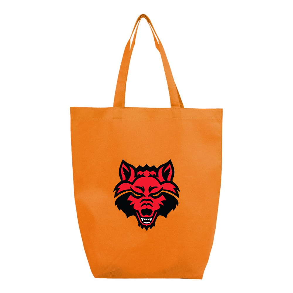 Arkansas State Red Wolves Q-Tees Non-Woven Gusset Bottom Tote