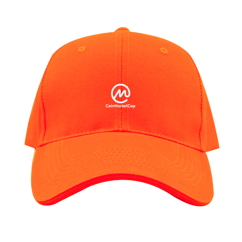 CoinMarketCap Logo Dad Baseball Cap Hat