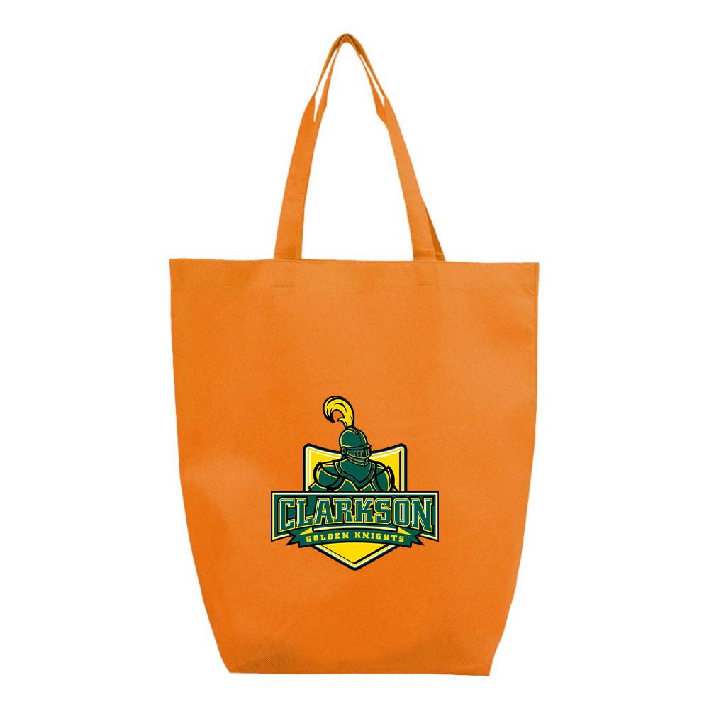 Clarkson Golden Knights Q-Tees Non-Woven Gusset Bottom Tote