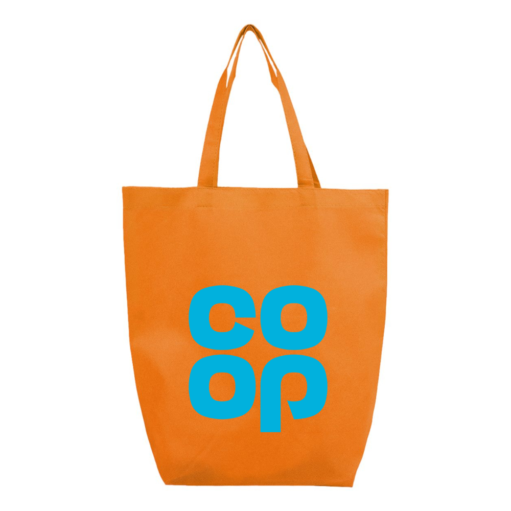 CoOp Q-Tees Non-Woven Gusset Bottom Tote
