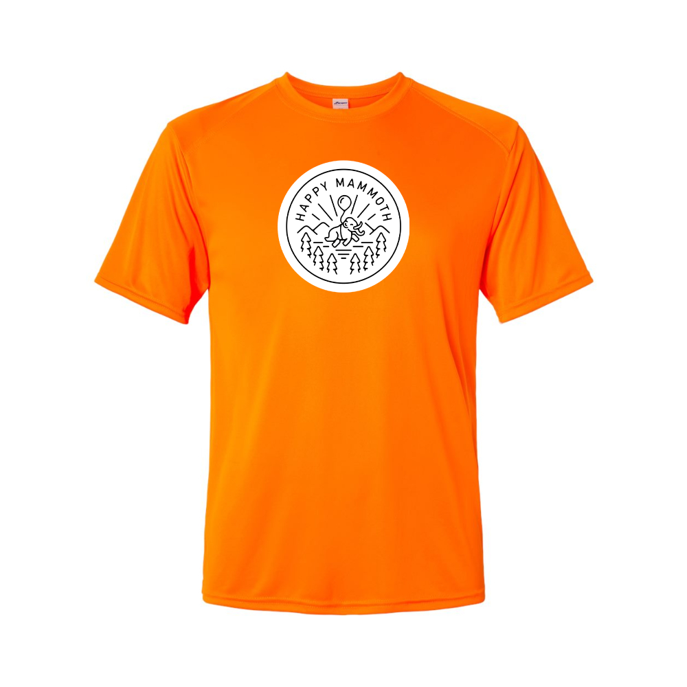 Men's Happy Mammoth Logo Performance T-Shirt