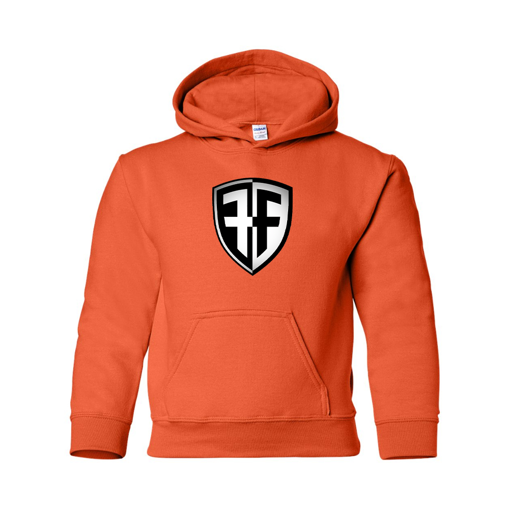 Youth Foffa Bike Gildan Heavy Blend Hooded Sweatshirt