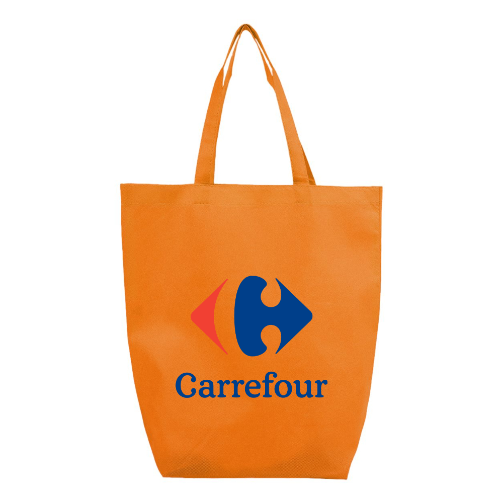Carrefour Q-Tees Non-Woven Gusset Bottom Tote