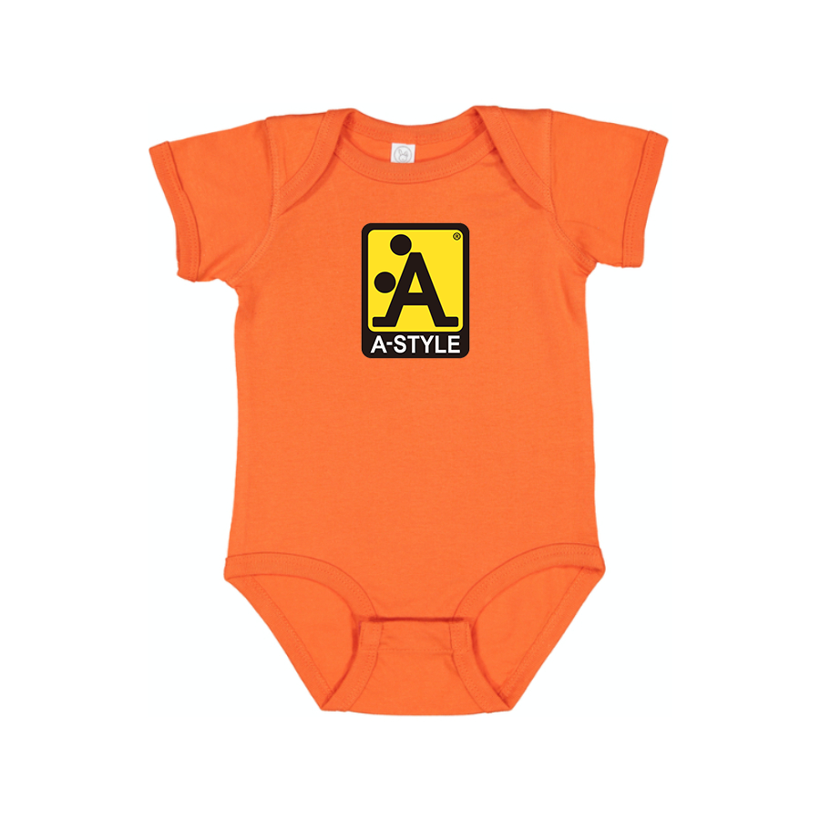 A Style Logo Baby Onesie Romper