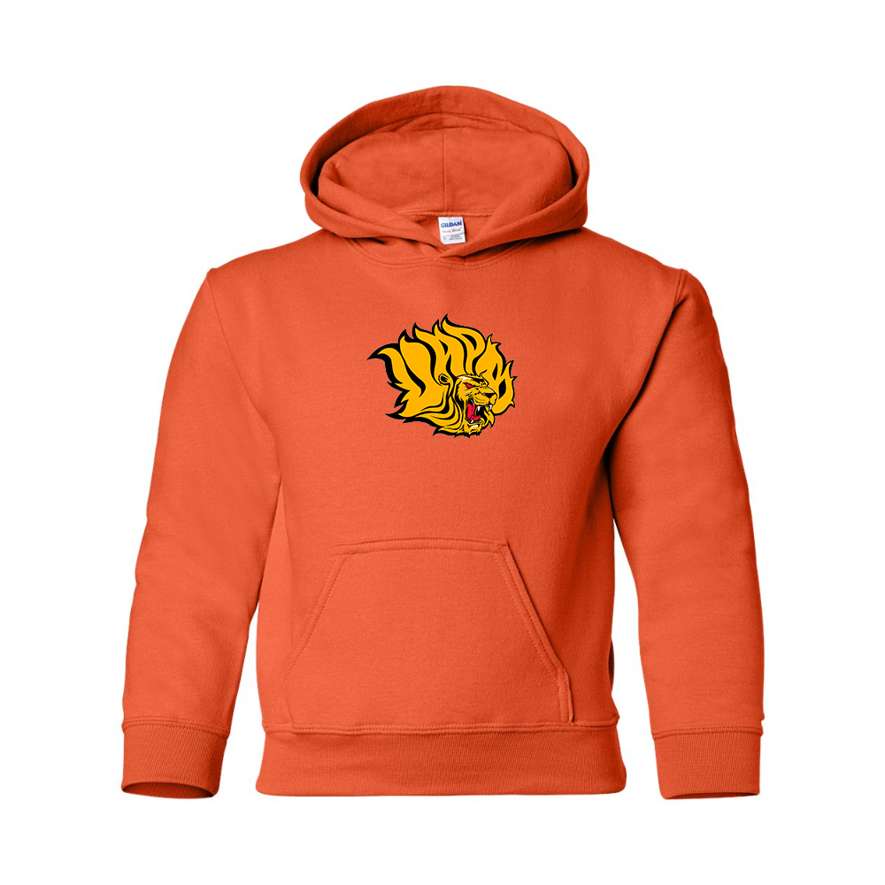 Youth Arkansas PB Golden Lions Gildan Heavy Blend Hooded Sweatshirt
