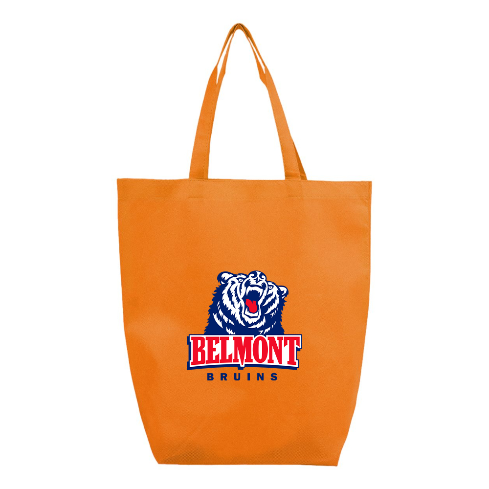 Belmont Bruins Q-Tees Non-Woven Gusset Bottom Tote