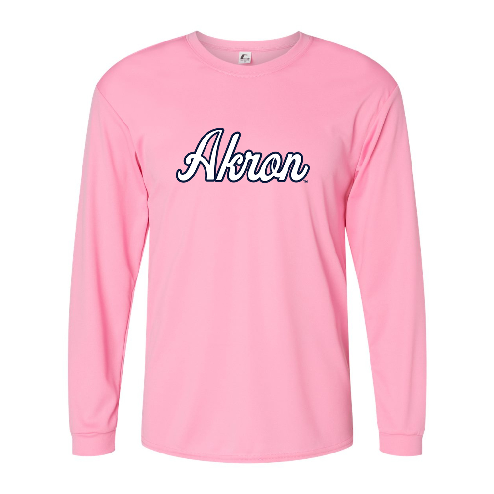 Men's Akron Zips Performance Long Sleeve T-Shirt