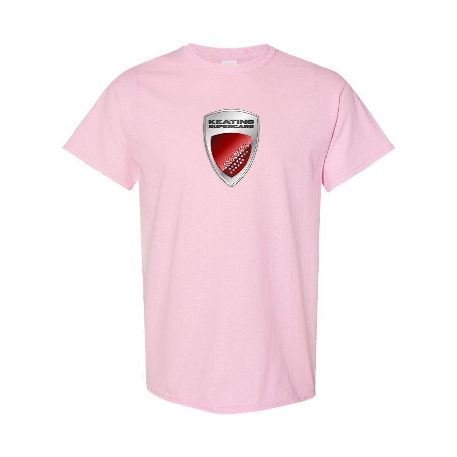 Men's Keating-Supercars Logo Cotton T-Shirt