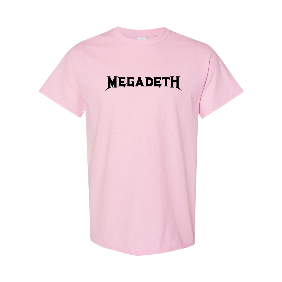 Men's Megadeth Logo Cotton T-Shirt