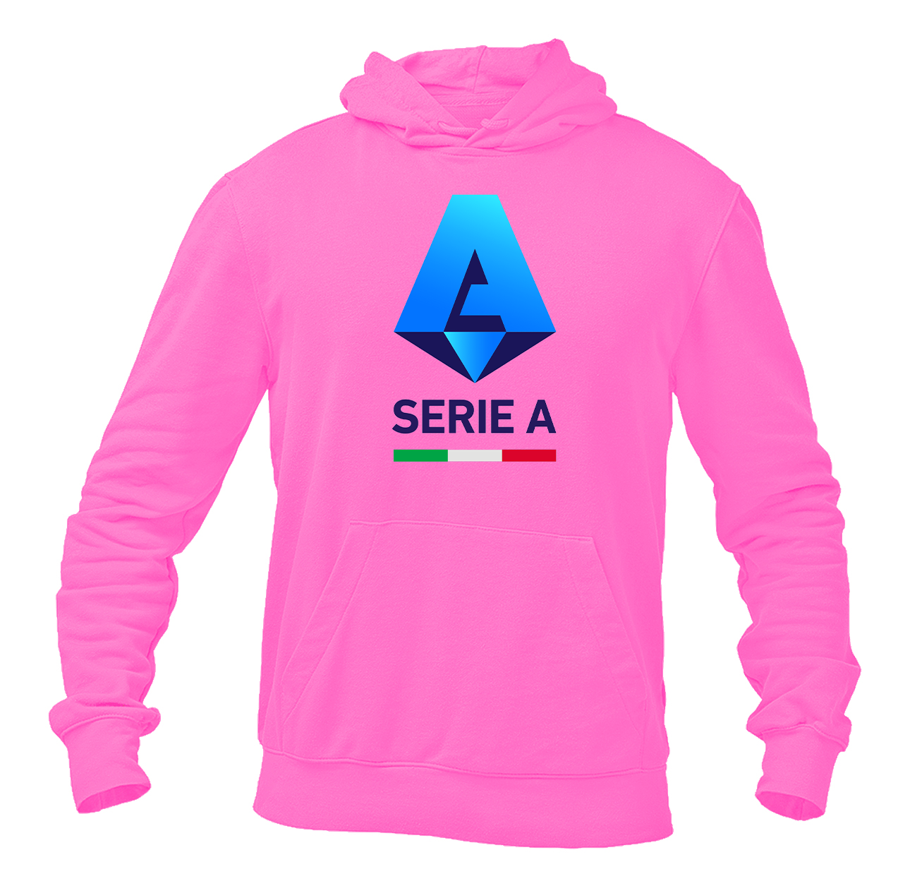 Men's Italian Serie A Logo Pullover Hoodie