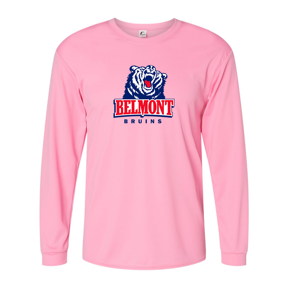 Men's Belmont Bruins Performance Long Sleeve T-Shirt
