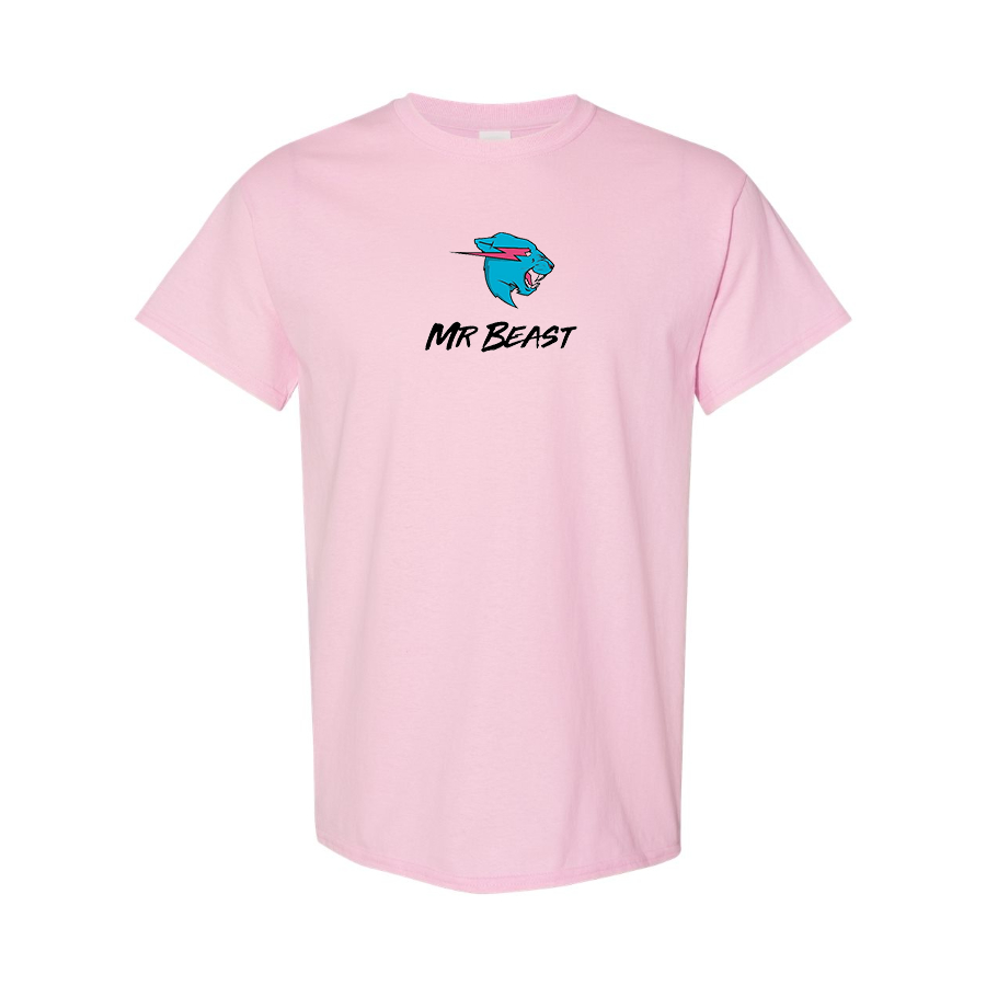 Men's Mr Beast Logo Cotton T-Shirt