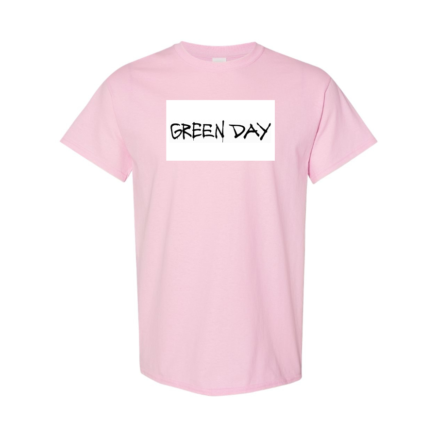 Men's Green Day Logo Cotton T-Shirt
